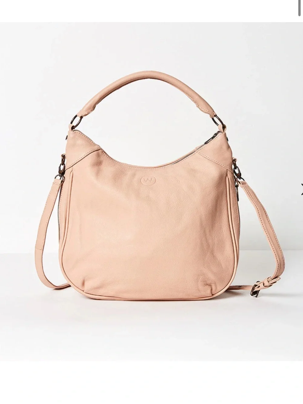 🩰 Santorini Bag/wallet/zip pouch in Blush/Ballet Pink by Wanderers Travel Co